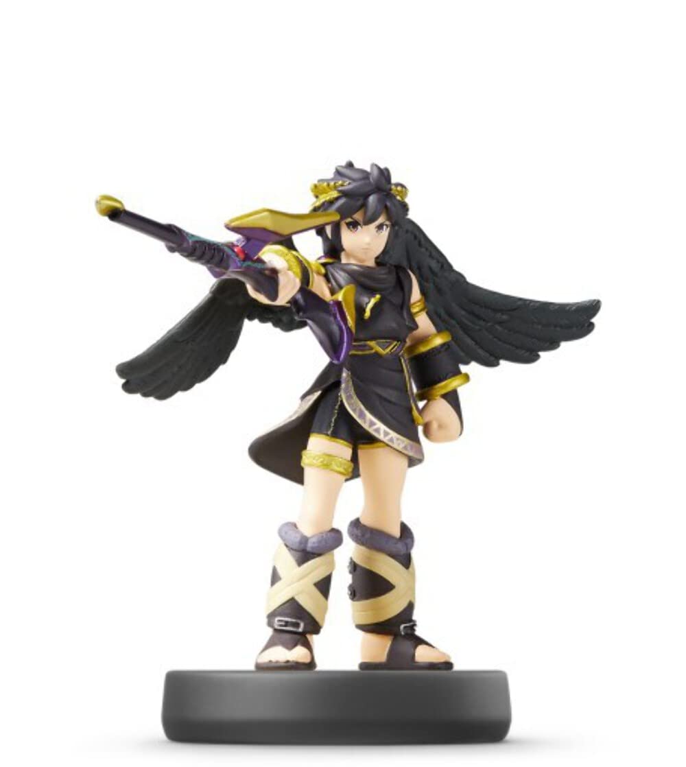 Nintendo - Amiibo Dark Pit Smash Bros, Figura Coleccionable Interactiva para Videojuegos Nintendo - Amiibo Dark Pit Smash Bros, Figura Coleccionable Interactiva para Videojuegos
